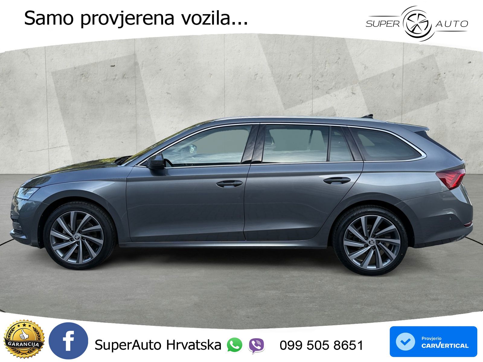 Škoda Octavia Combi 2.0 TDI (150 KS) DSG LED+GR SJED+ACC