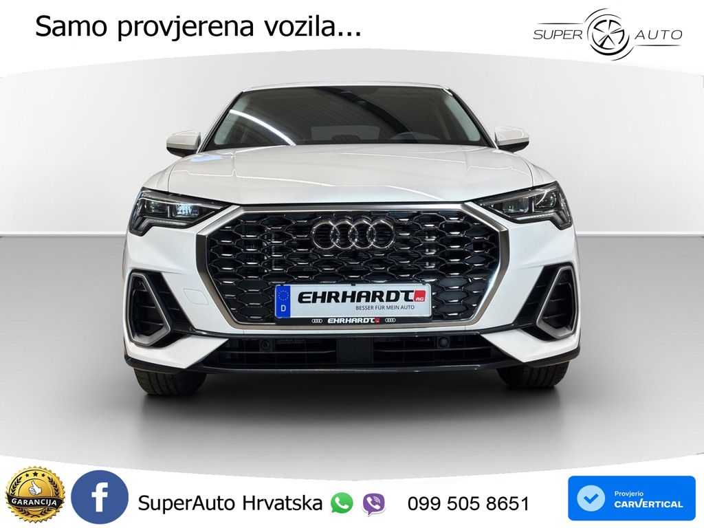 Audi Q3 Sportback 45 TFSIe (245 KS) S tronic S line LED+GR SJED+ACC