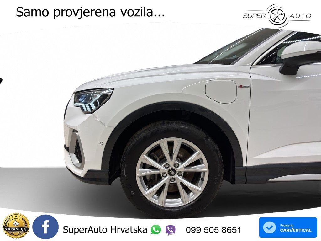 Audi Q3 Sportback 45 TFSIe (245 KS) S tronic S line LED+GR SJED+ACC