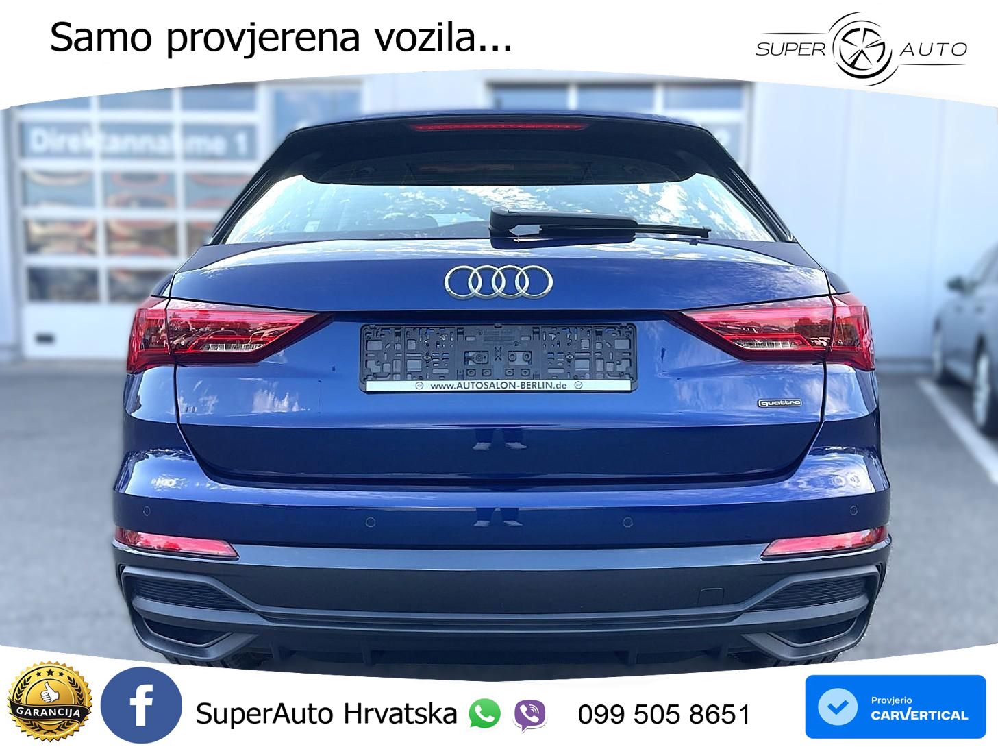 Audi Q3 40 TDI (200 KS) quattro S tronic S line