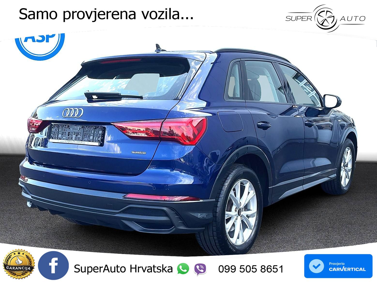 Audi Q3 40 TDI (200 KS) quattro S tronic S line