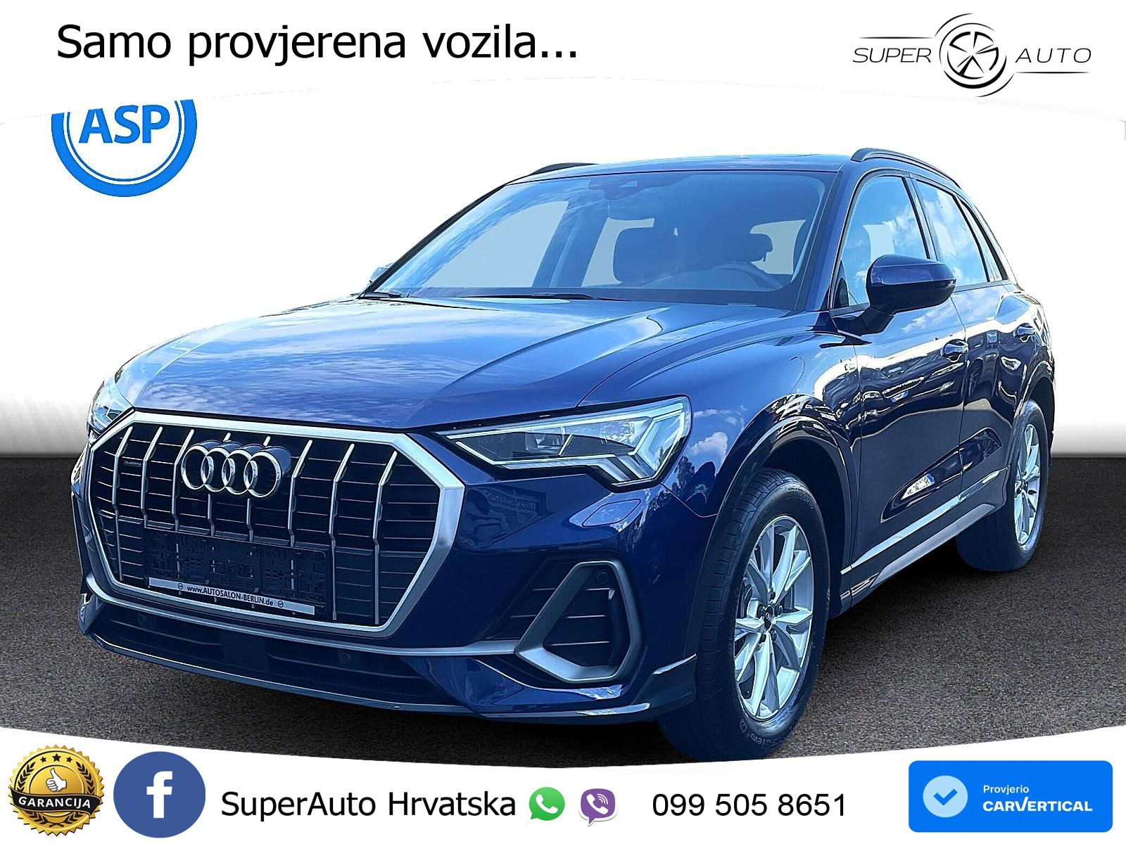 Audi Q3 40 TDI (200 KS) quattro S tronic S line