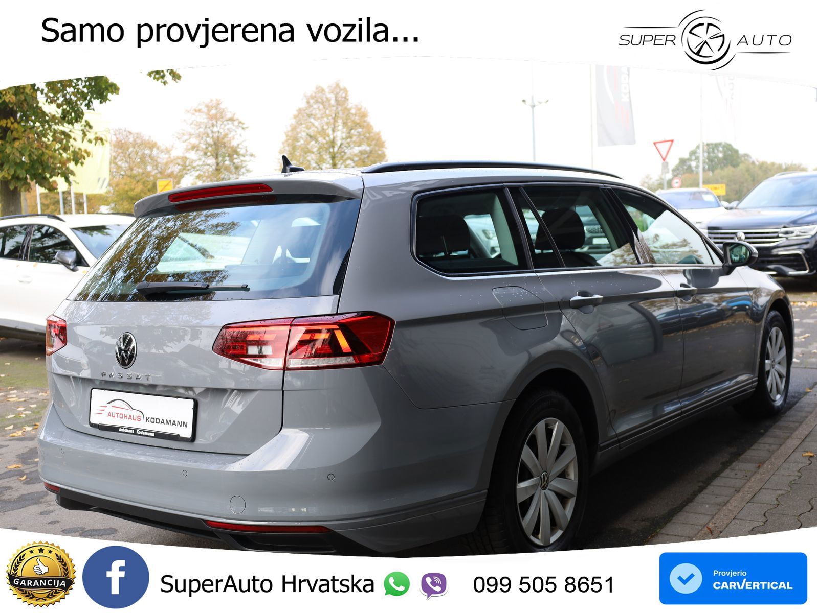 Volkswagen Passat Variant 1.5 TSI (150 KS) DSG ACT LED+GR SJED+ACC