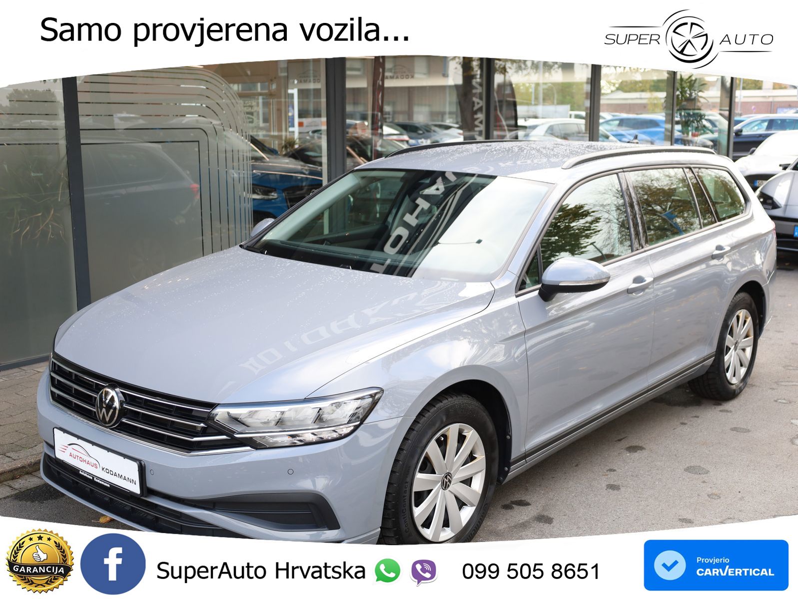 Volkswagen Passat Variant 1.5 TSI (150 KS) DSG ACT LED+GR SJED+ACC