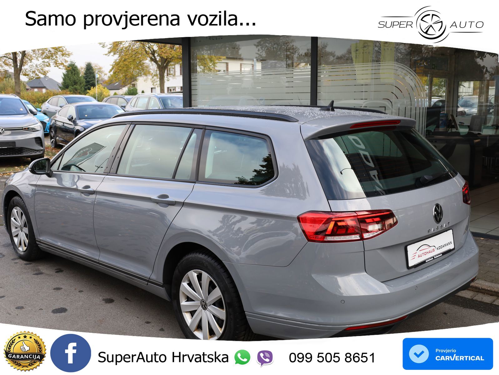 Volkswagen Passat Variant 1.5 TSI (150 KS) DSG ACT LED+GR SJED+ACC