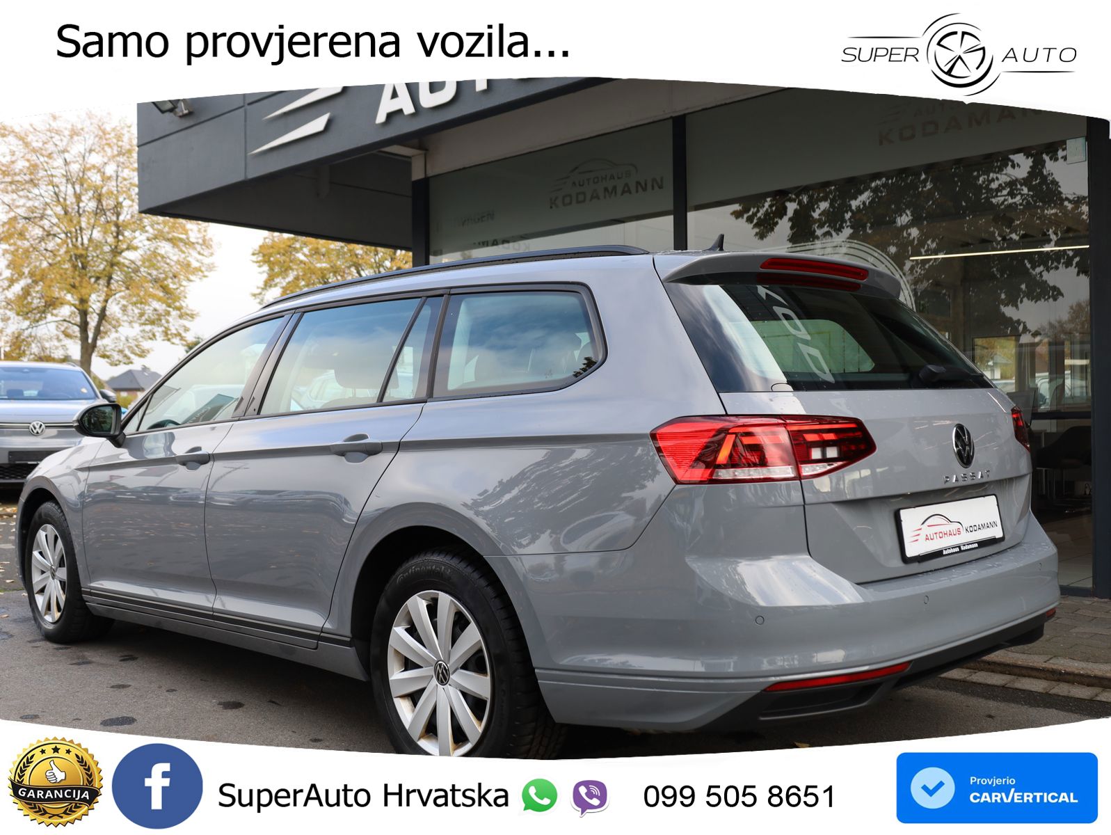 Volkswagen Passat Variant 1.5 TSI (150 KS) DSG ACT LED+GR SJED+ACC
