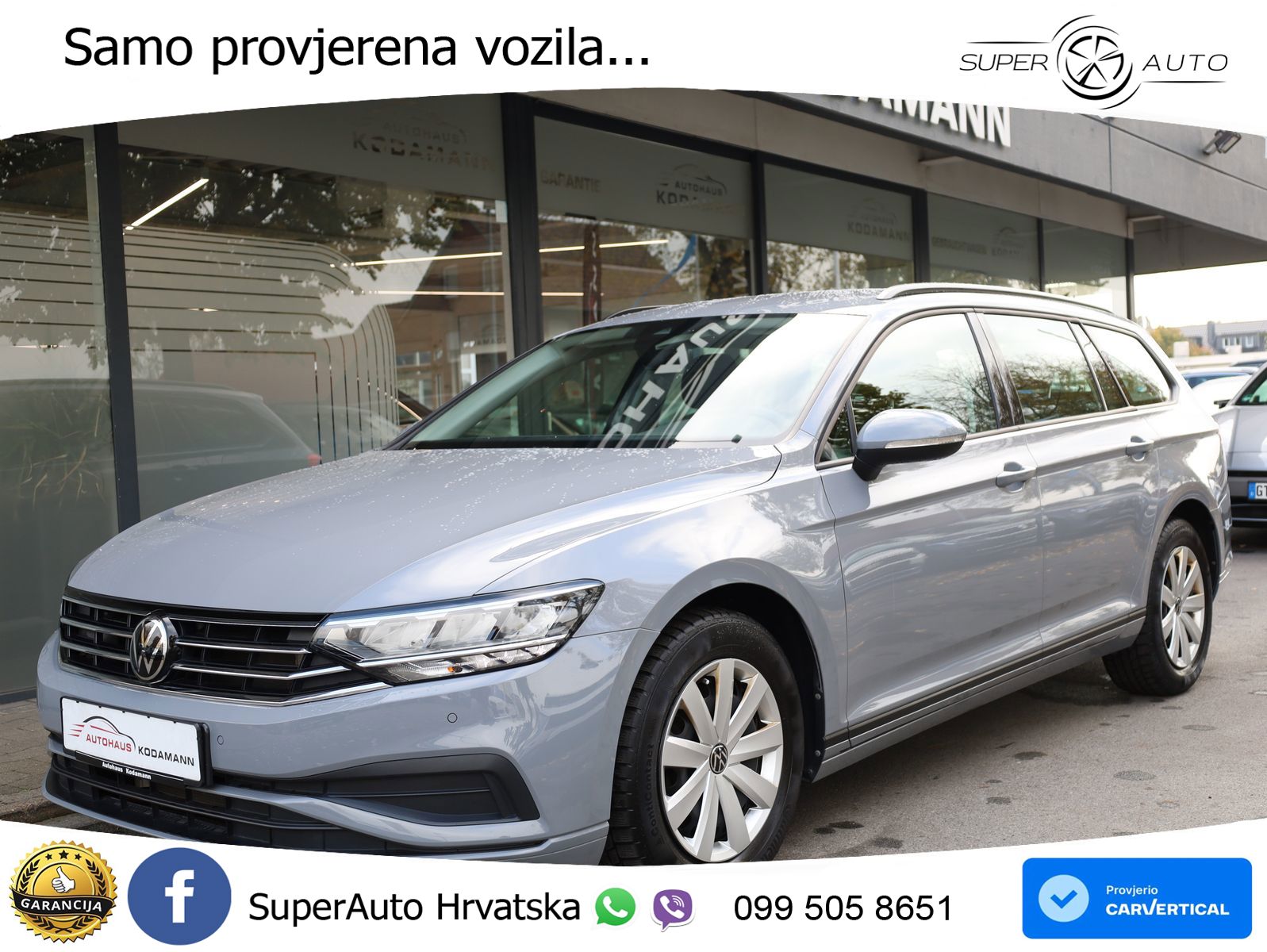 Volkswagen Passat Variant 1.5 TSI (150 KS) DSG ACT LED+GR SJED+ACC