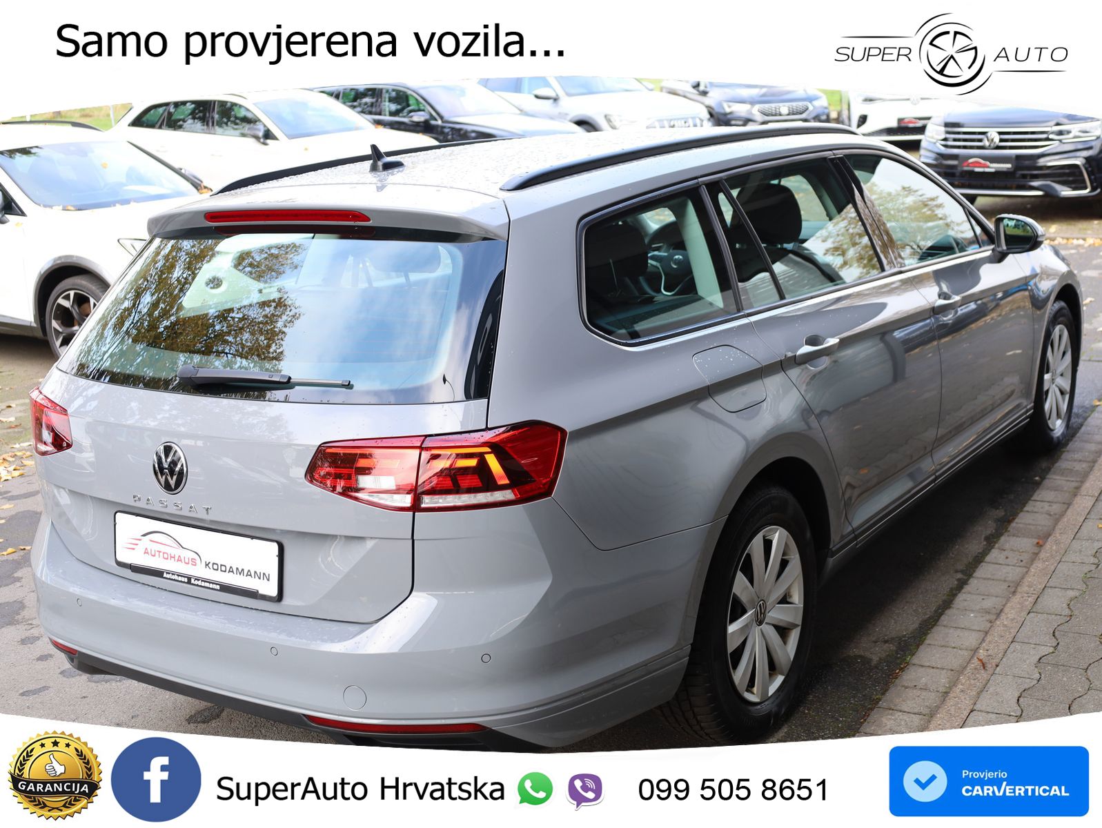 Volkswagen Passat Variant 1.5 TSI (150 KS) DSG ACT LED+GR SJED+ACC