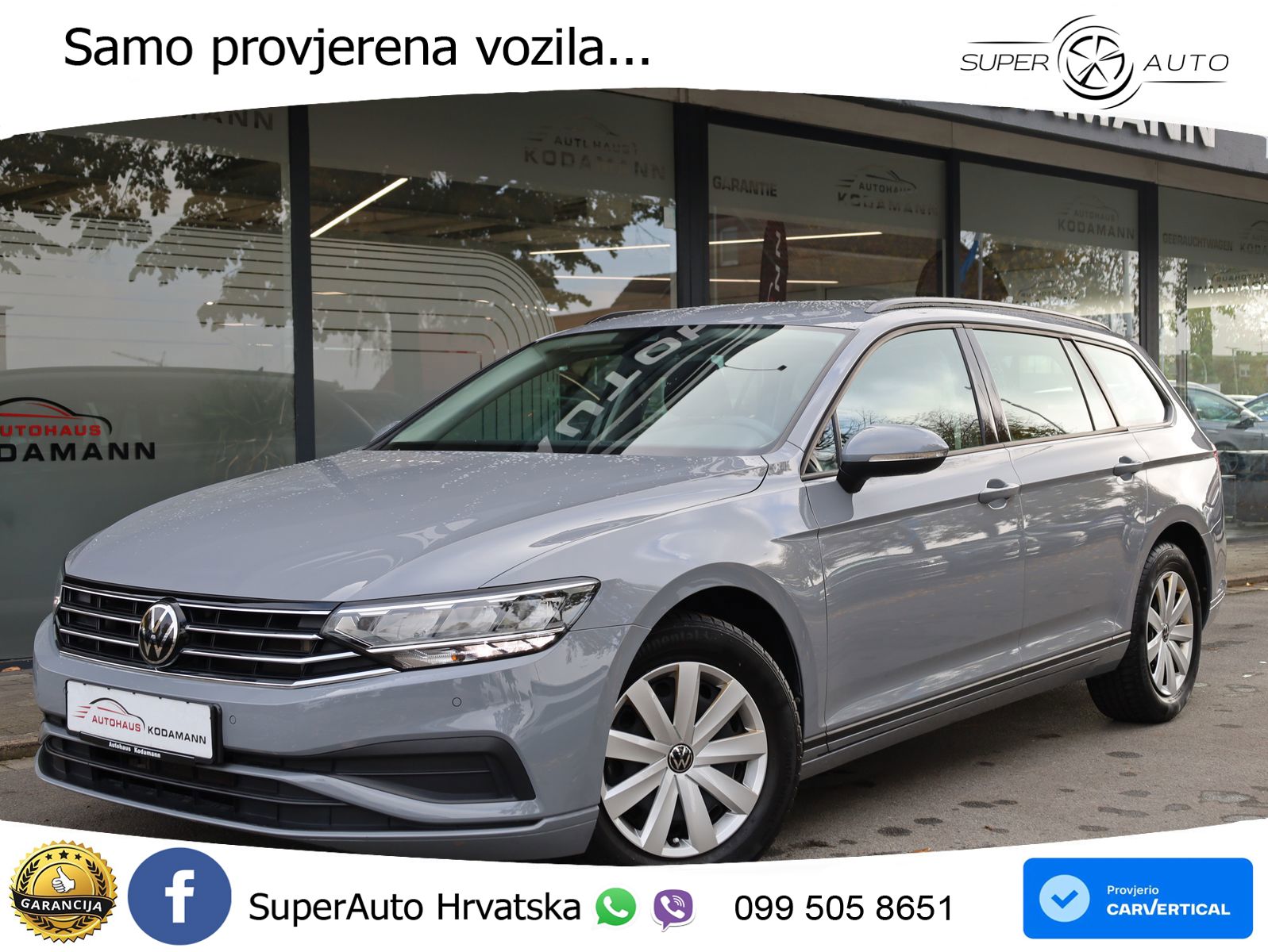 Volkswagen Passat Variant 1.5 TSI (150 KS) DSG ACT LED+GR SJED+ACC