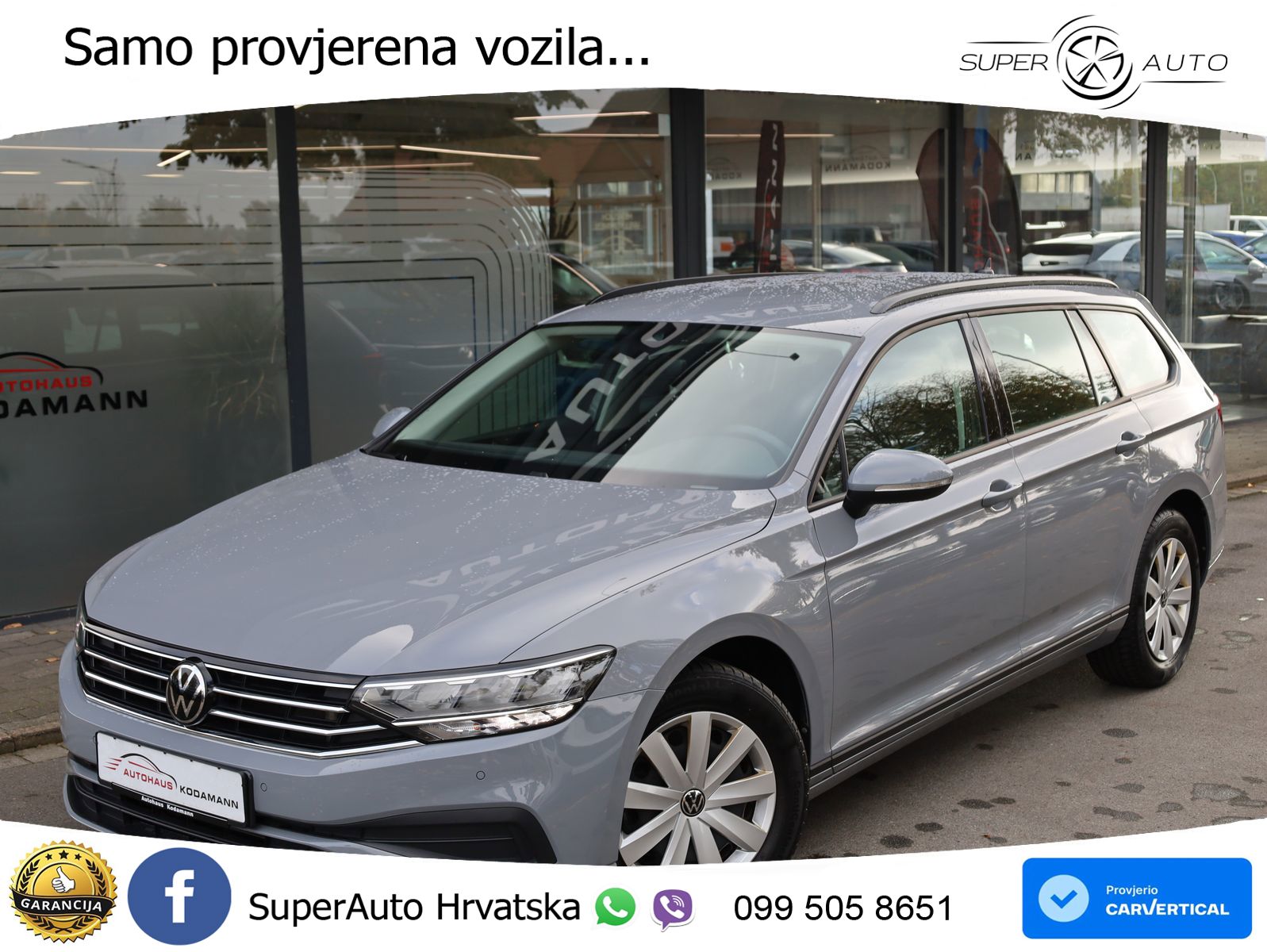 Volkswagen Passat Variant 1.5 TSI (150 KS) DSG ACT LED+GR SJED+ACC