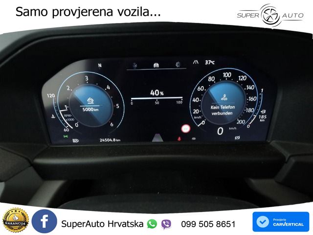 Volkswagen T7 Transporter Kasten 2.0 TDI LR L2H1/LED/App/Al 150 KS