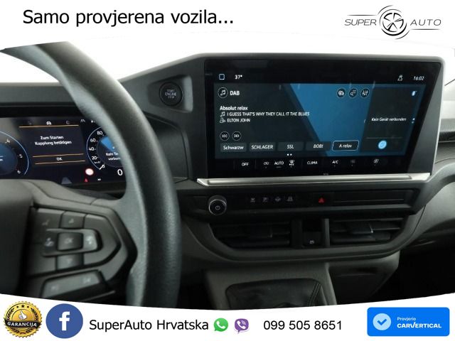 Volkswagen T7 Transporter Kasten 2.0 TDI LR L2H1/LED/App/Al 150 KS