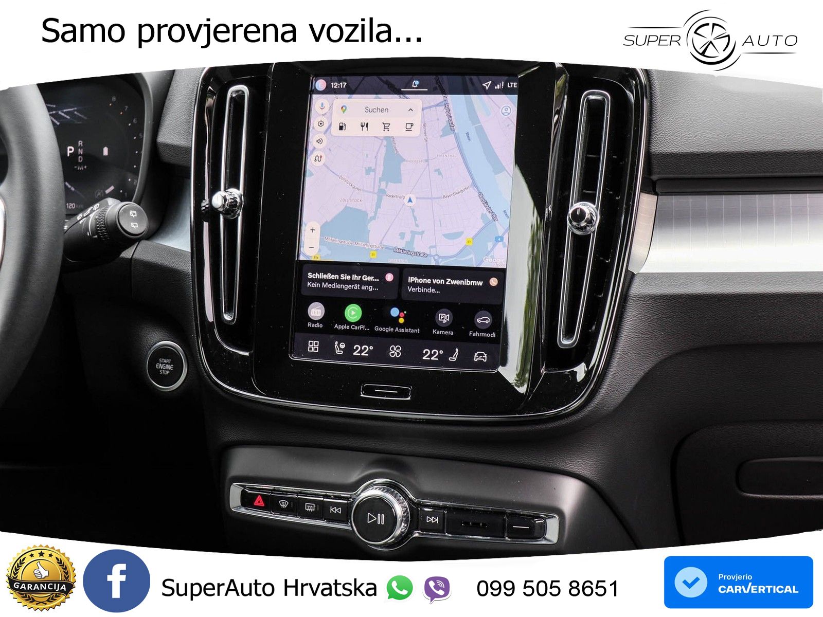 Volvo XC40 2.0 B4 197 KS Automatic LED+GR SJED+ACC