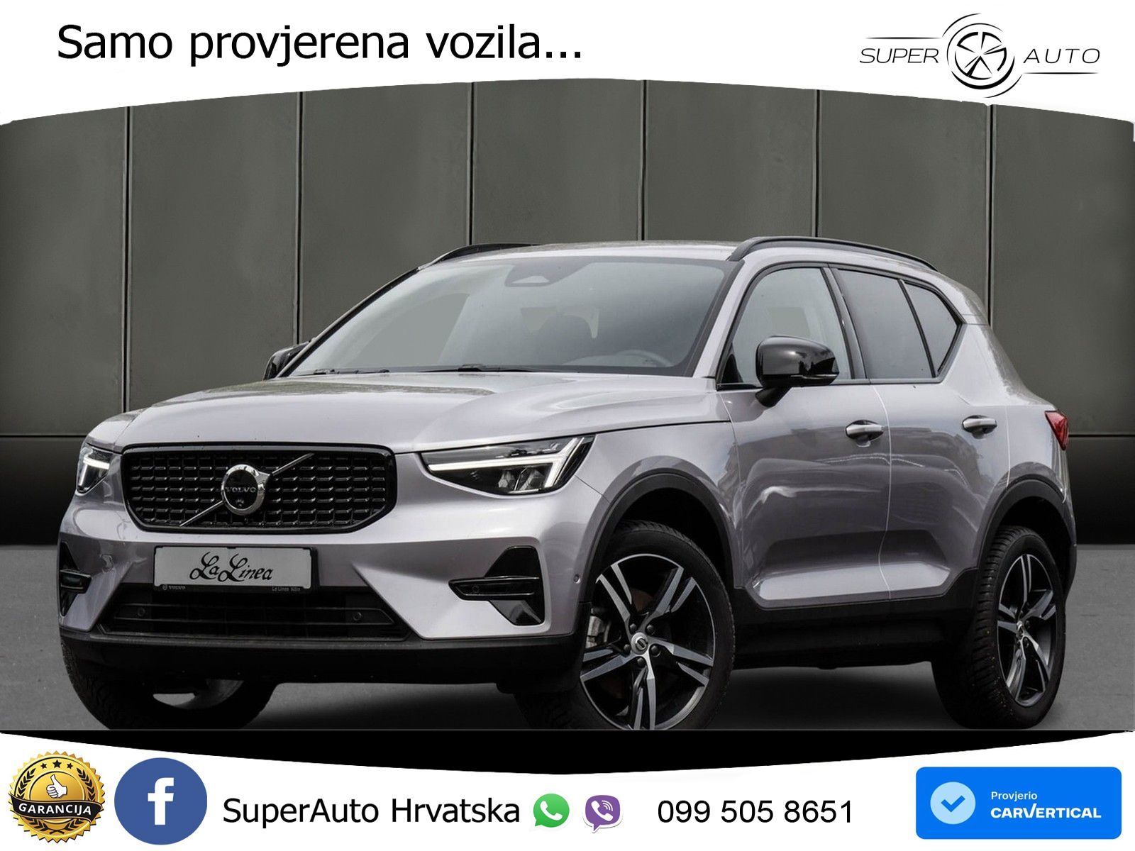 Volvo XC40 2.0 B4 197 KS Automatic LED+GR SJED+ACC