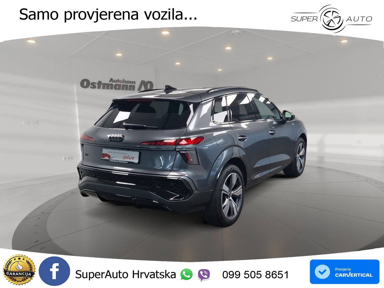 Audi Q3 2.0 TDI (150 KS) S tronic S line MATRIX+GR SJED+KAM