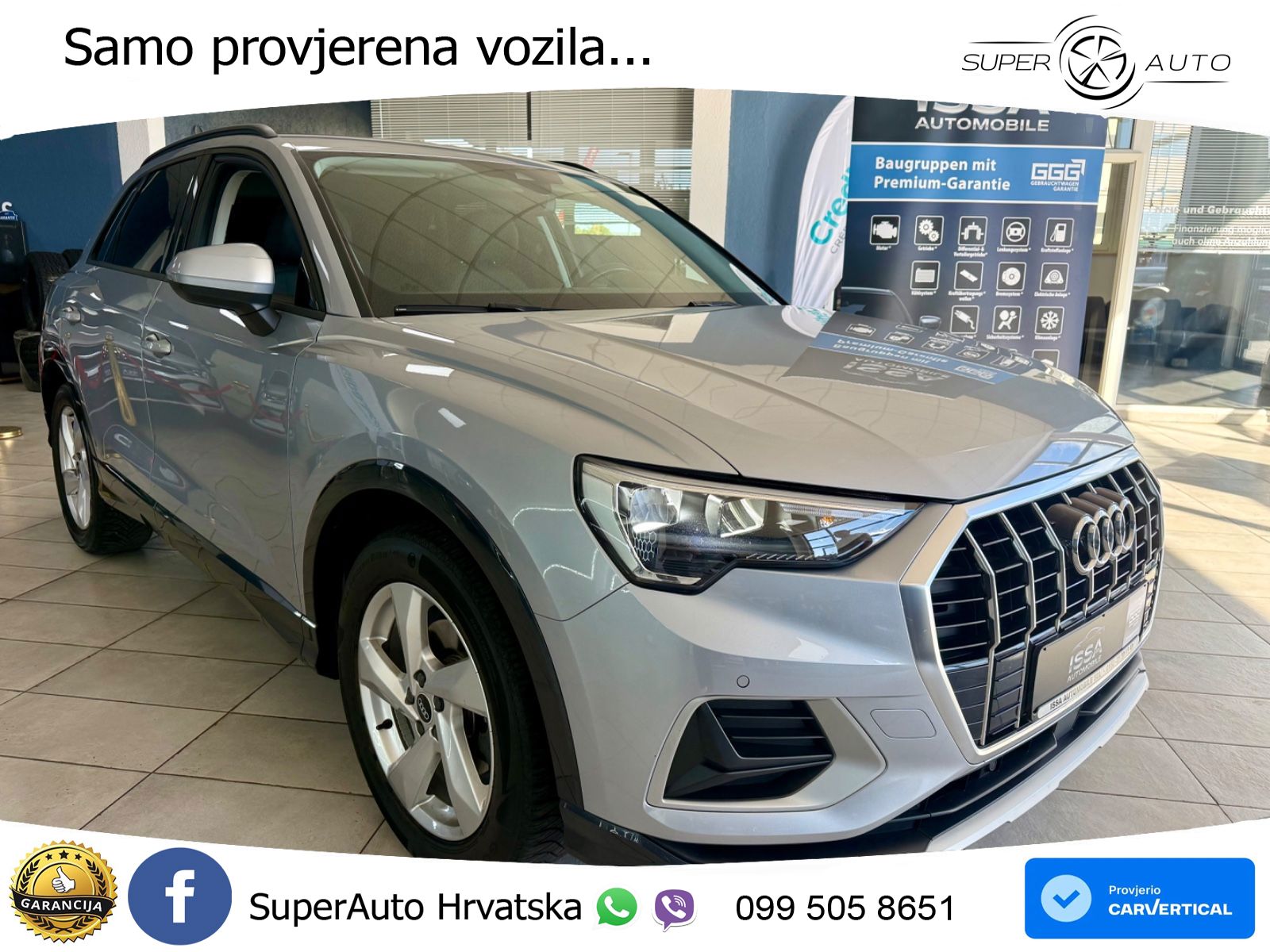 Audi Q3 35 TFSI (150 KS) S tronic advanced LED+GR SJED+ACC