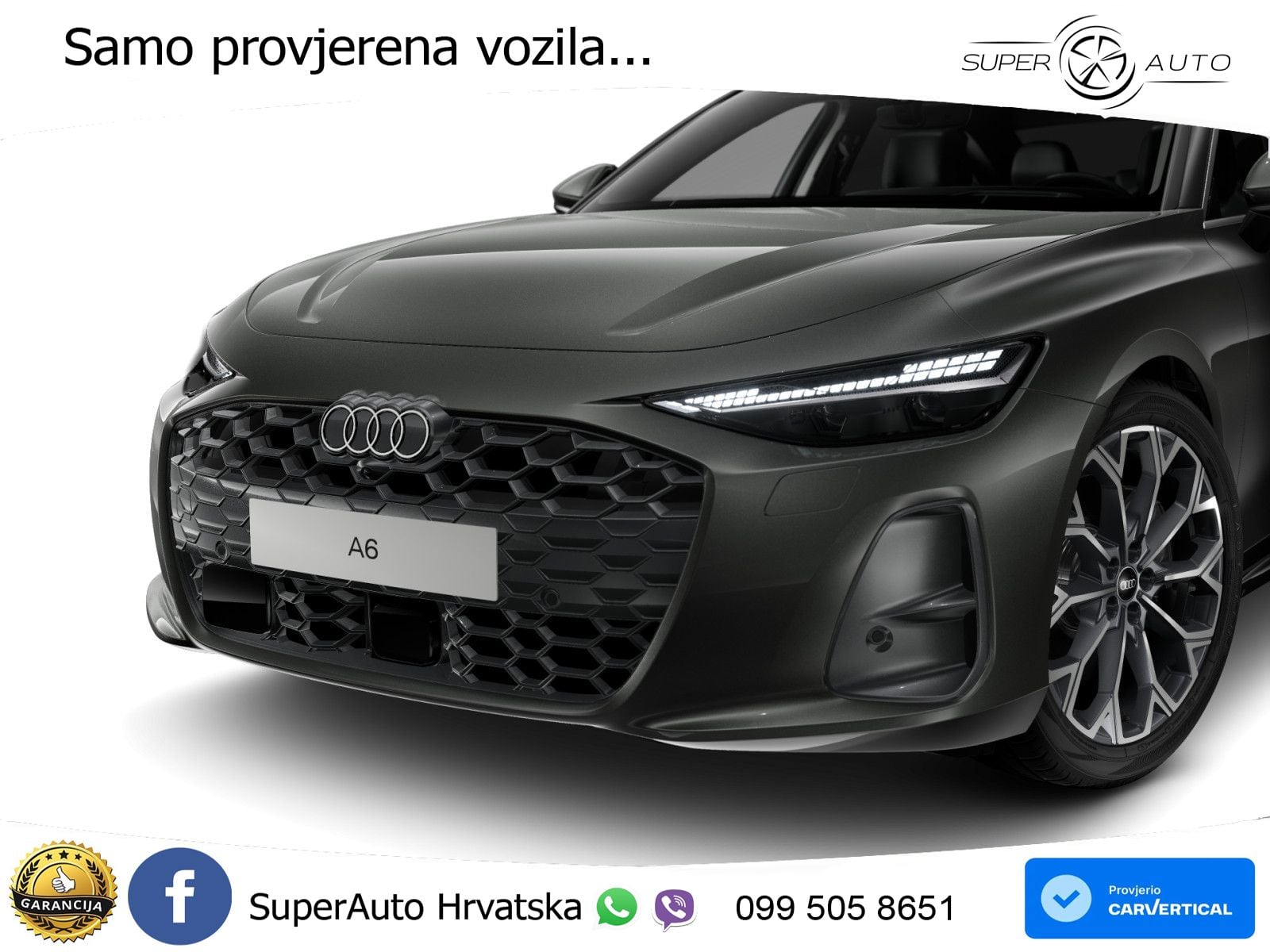 Audi A6 2.0 TDI (204 KS) quattro S tronic LED+GR SJED+ACC