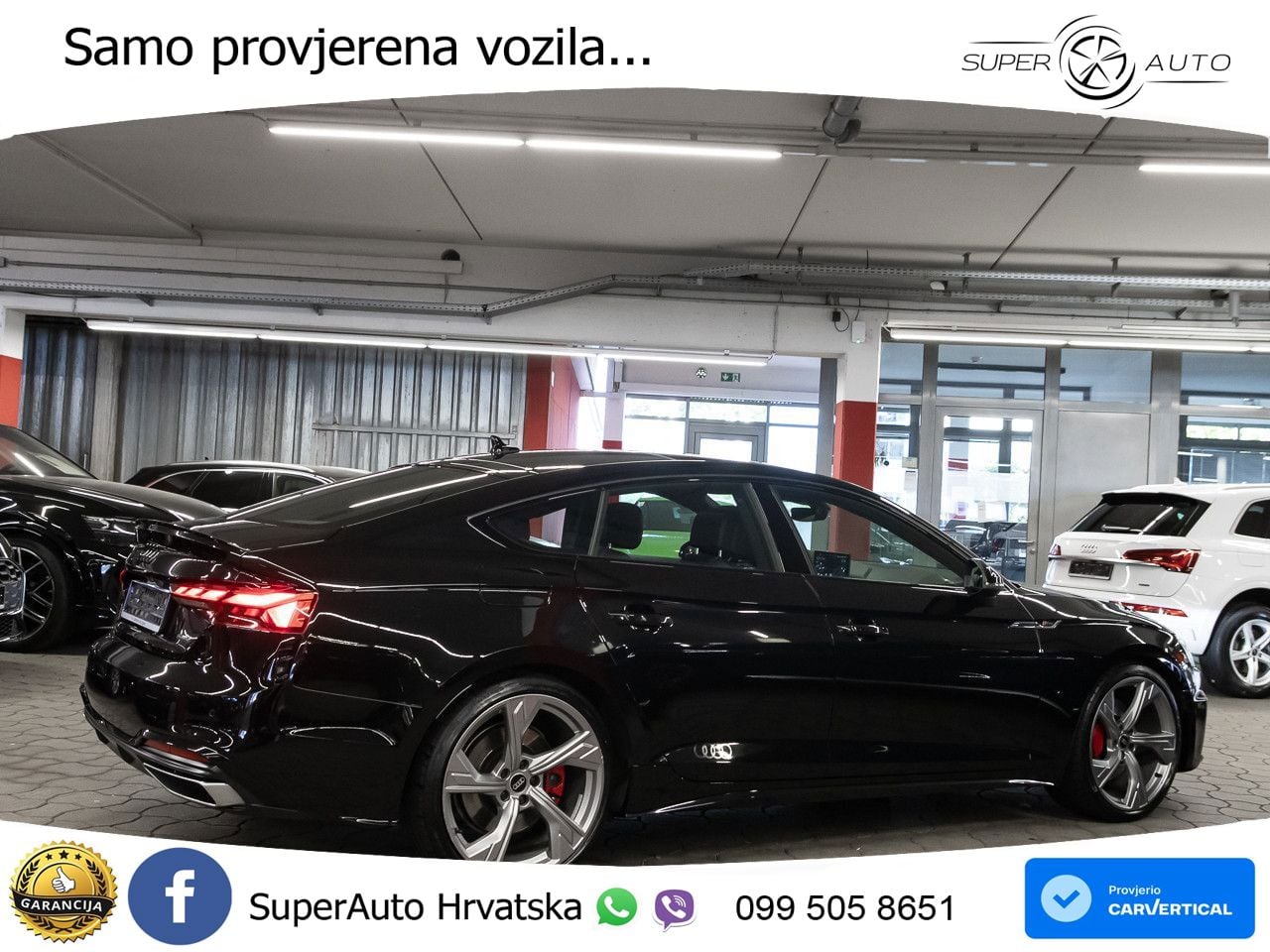Audi A5 Sportback 45 TFSI (265 KS) quattro S tronic S line MATRIX+GR SJED+KAM