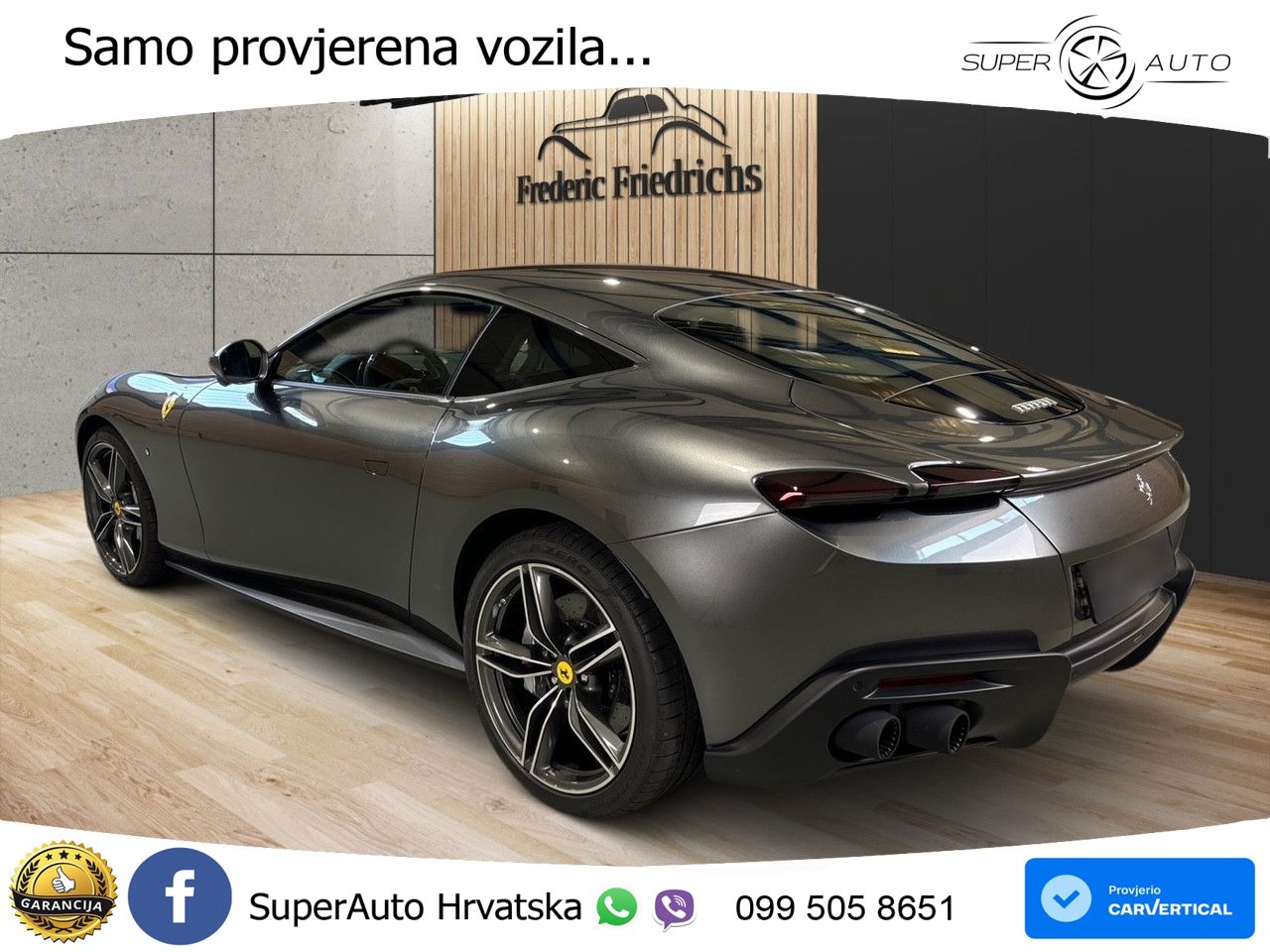 Ferrari Roma Spider 3.9 V8 (620 KS) F1 DCT LED+GR SJED+ACC