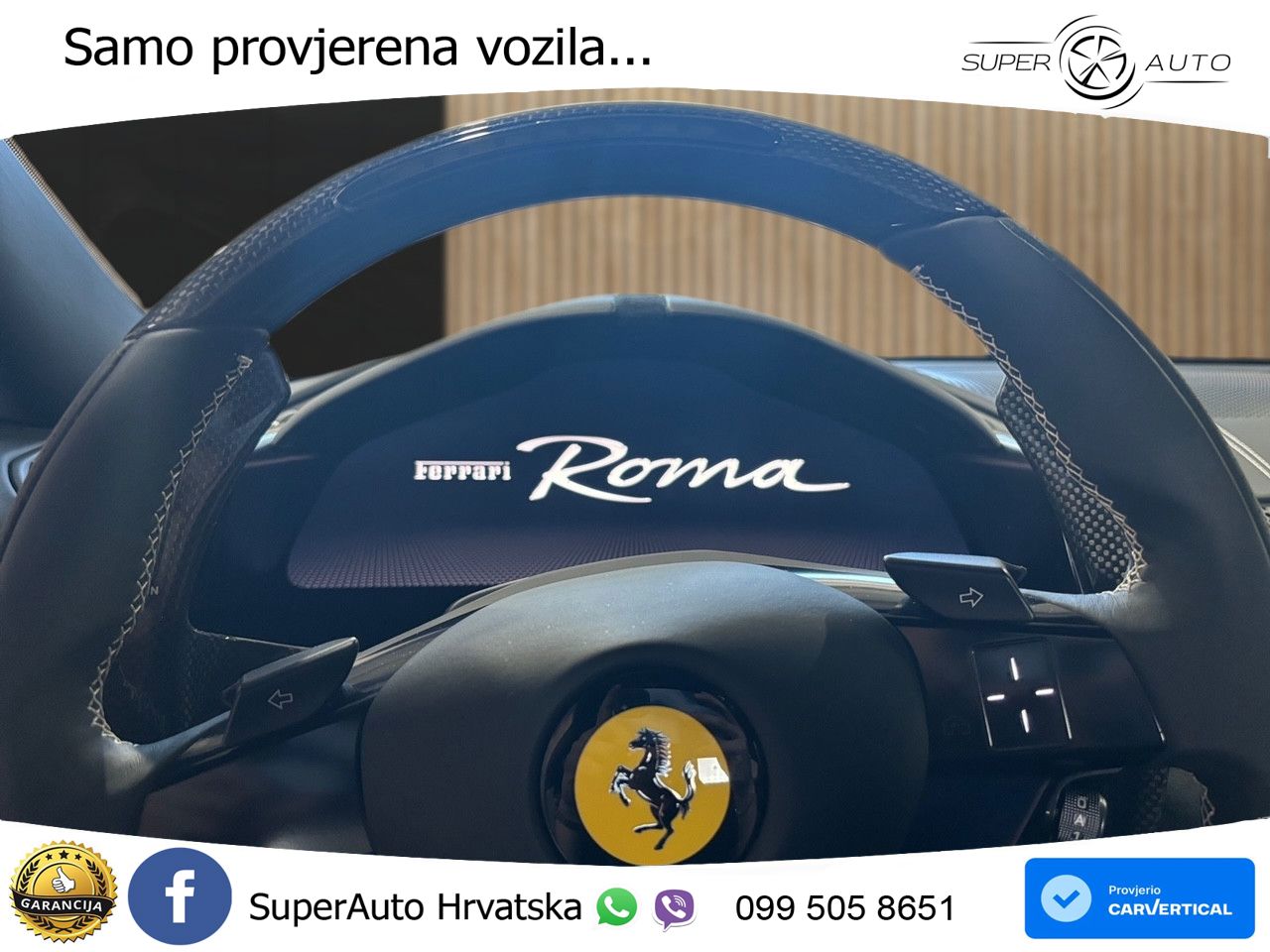 Ferrari Roma Spider 3.9 V8 (620 KS) F1 DCT LED+GR SJED+ACC