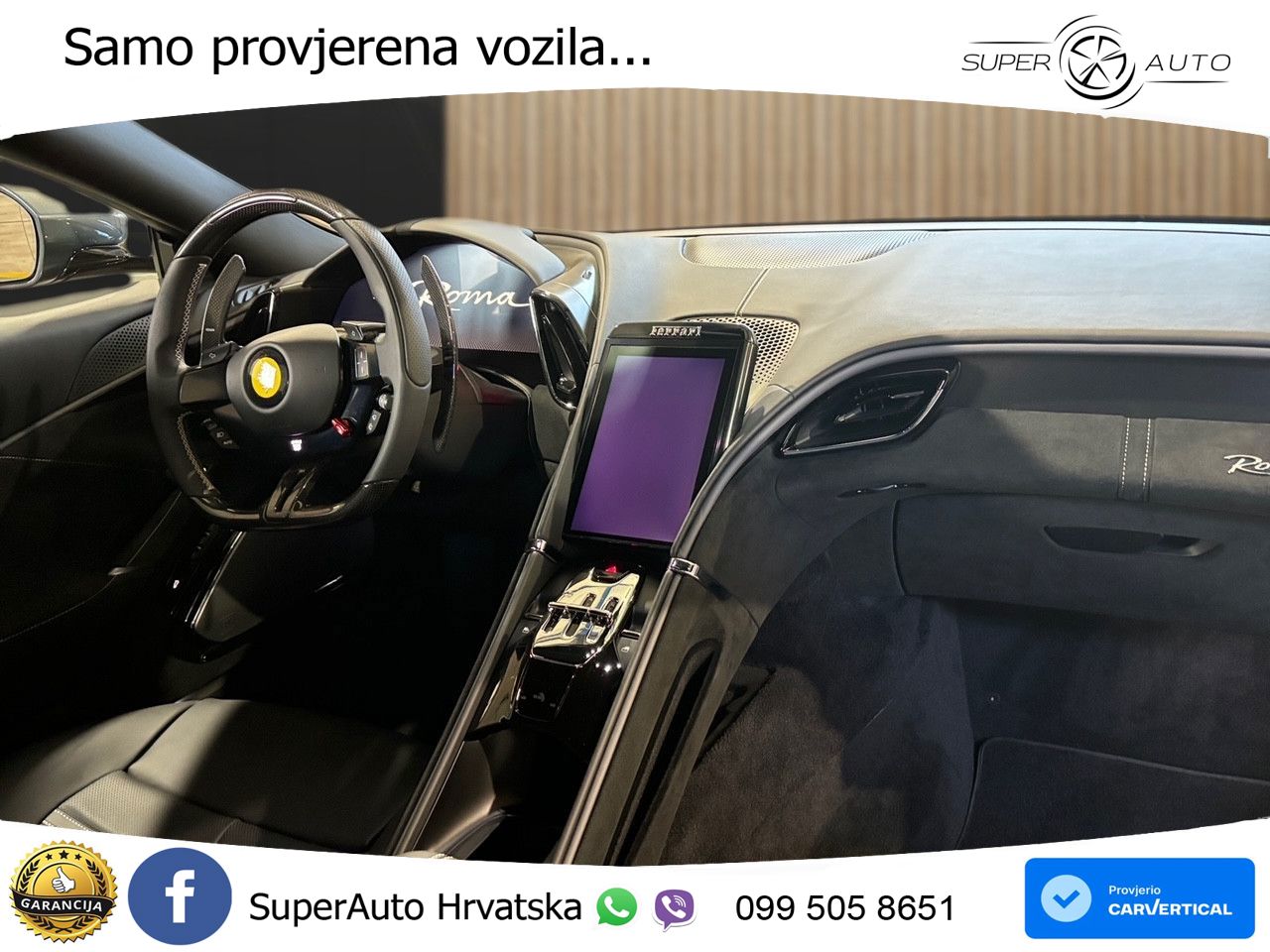 Ferrari Roma Spider 3.9 V8 (620 KS) F1 DCT LED+GR SJED+ACC