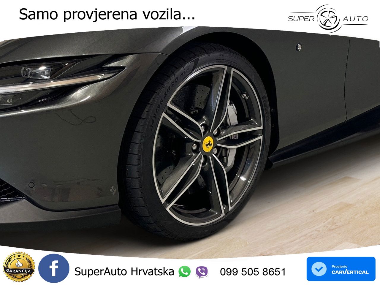 Ferrari Roma Spider 3.9 V8 (620 KS) F1 DCT LED+GR SJED+ACC