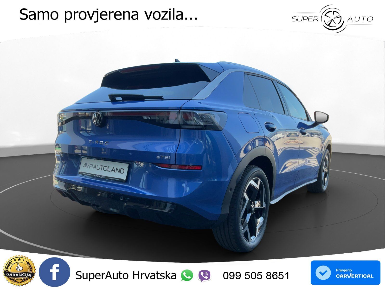 Volkswagen T-Roc 1.5 eTSI (150 KS)  DSG R-Line LED+GR SJED+ACC