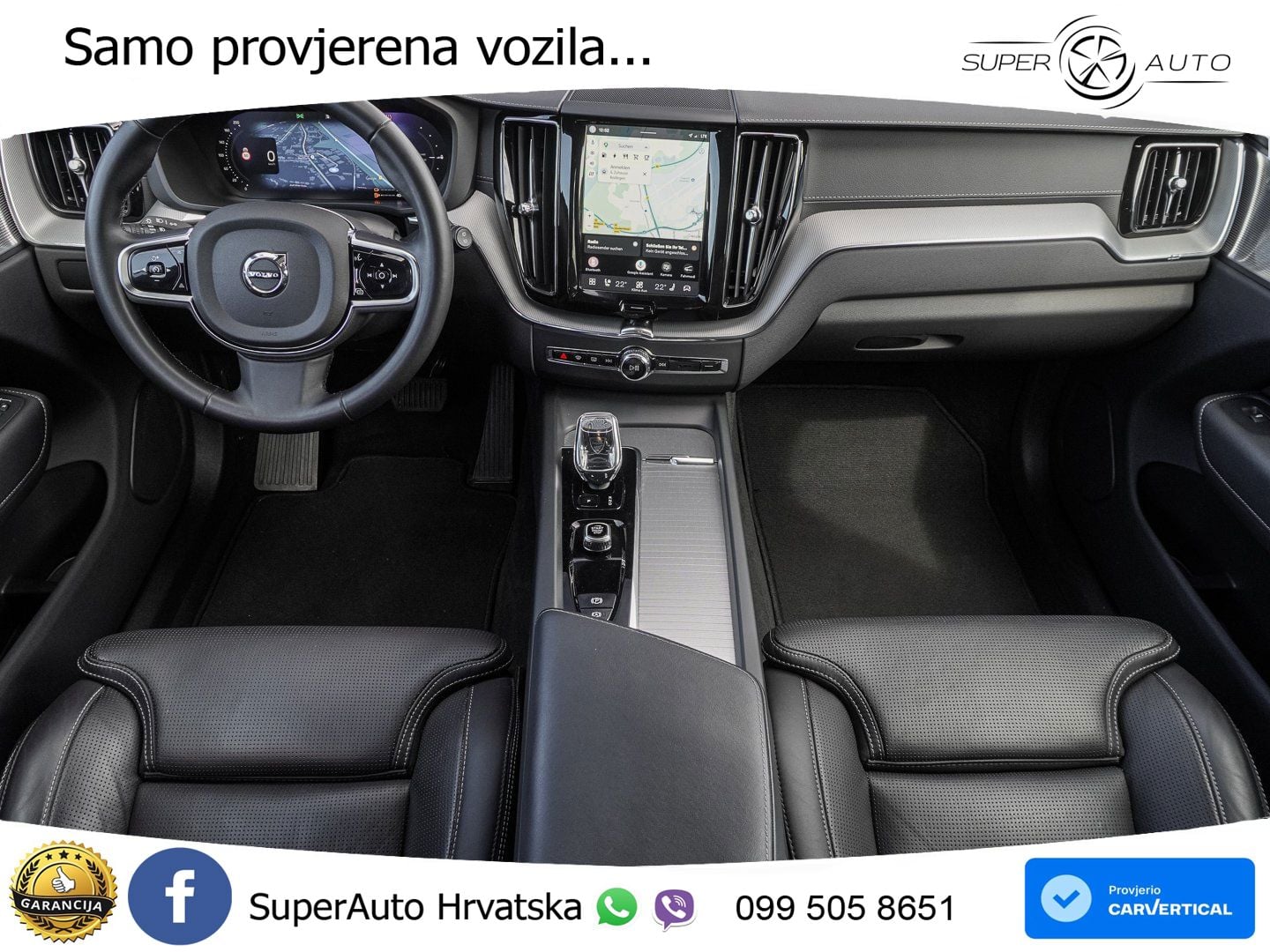 Volvo XC60 T8 AWD Geartronic ZRAČNI+ACC+GR SJED+KAM+PANO