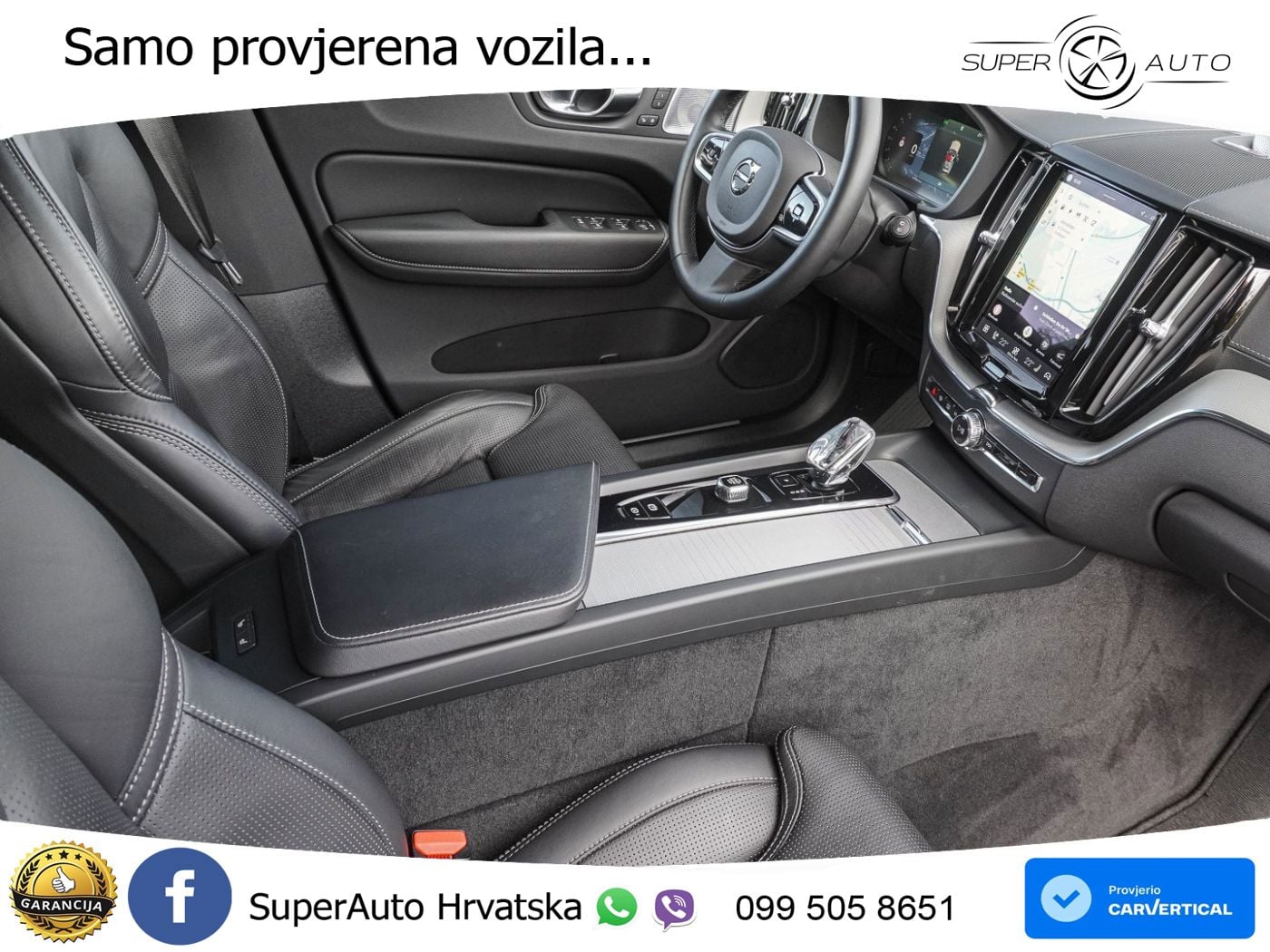 Volvo XC60 T8 AWD Geartronic ZRAČNI+ACC+GR SJED+KAM+PANO