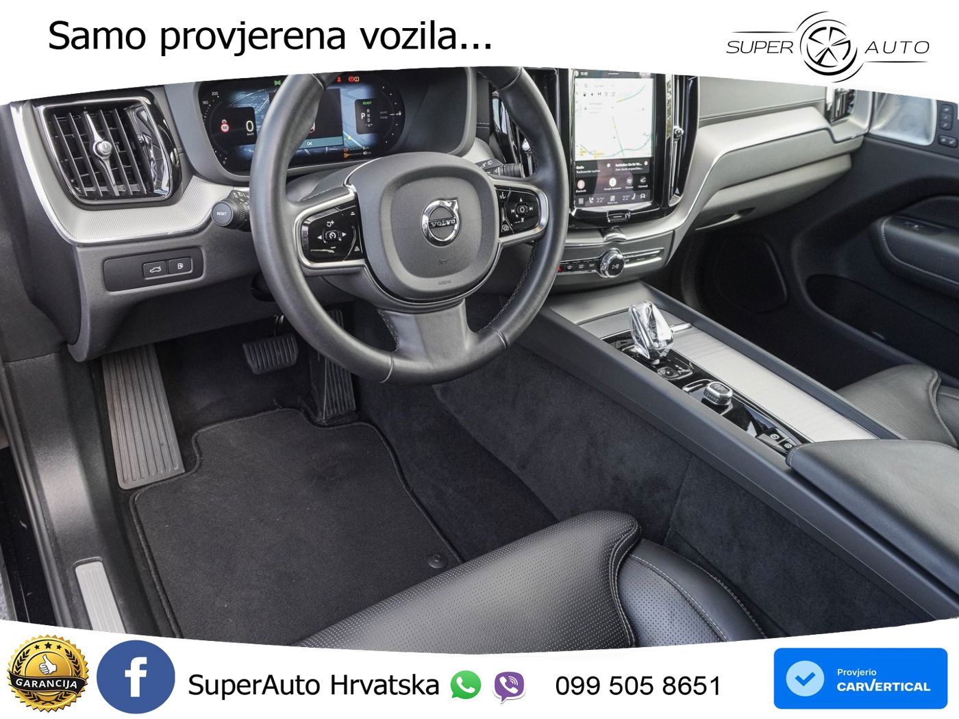 Volvo XC60 T8 AWD Geartronic ZRAČNI+ACC+GR SJED+KAM+PANO