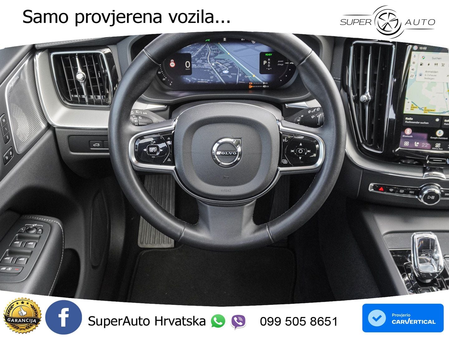 Volvo XC60 T8 AWD Geartronic ZRAČNI+ACC+GR SJED+KAM+PANO