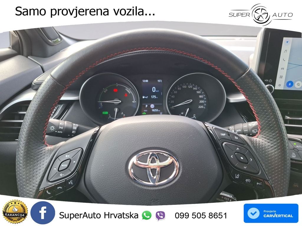 Toyota C-HR 2.0 (184 KS) Hybrid e-CVT GR Sport LED+GR SJED+ACC