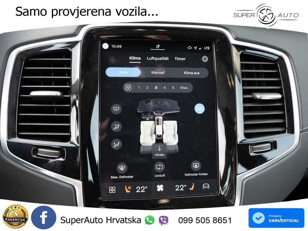 Volvo XC90 2.0 T8 AWD Automatic LED+GR SJED+ACC