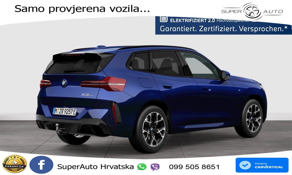 BMW X3 30e xDrive Steptronic M Sport LED+GR SJED+ACC
