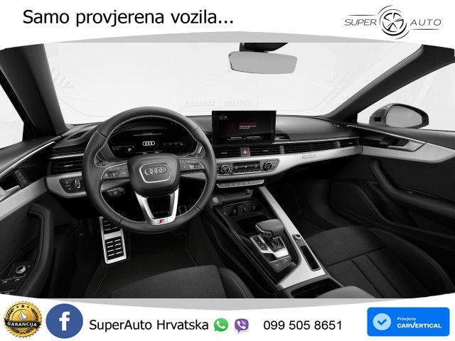 Audi A5 Sportback 40 TDI (204 KS) quattro S tronic S line MATRIX+GR SJED+KAM