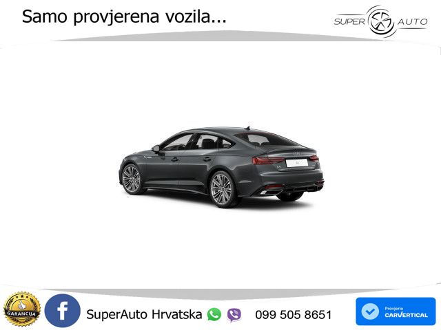 Audi A5 Sportback 40 TDI (204 KS) quattro S tronic S line MATRIX+GR SJED+KAM
