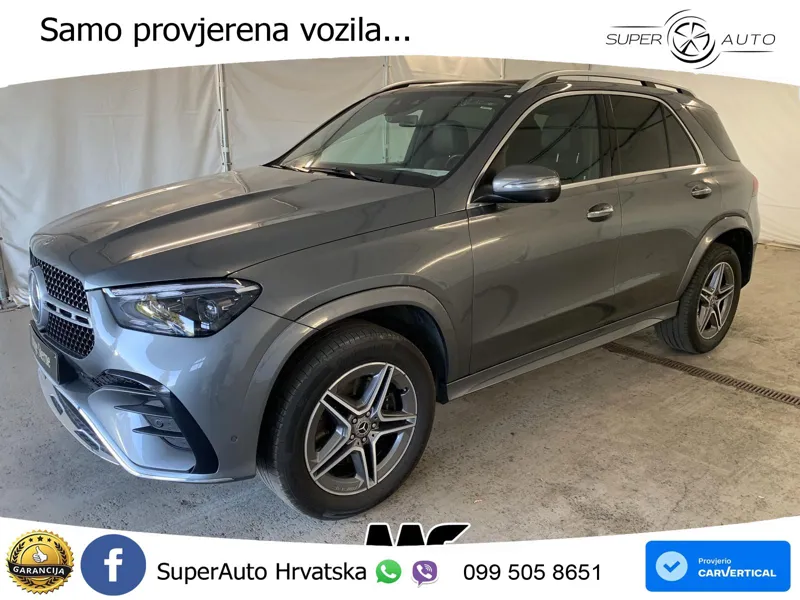 Mercedes GLE 300d (269 KS) EQ Boost 4MATIC 9G-TRONIC AMG ZRAČNI+ACC+GR SJED+360+PANO