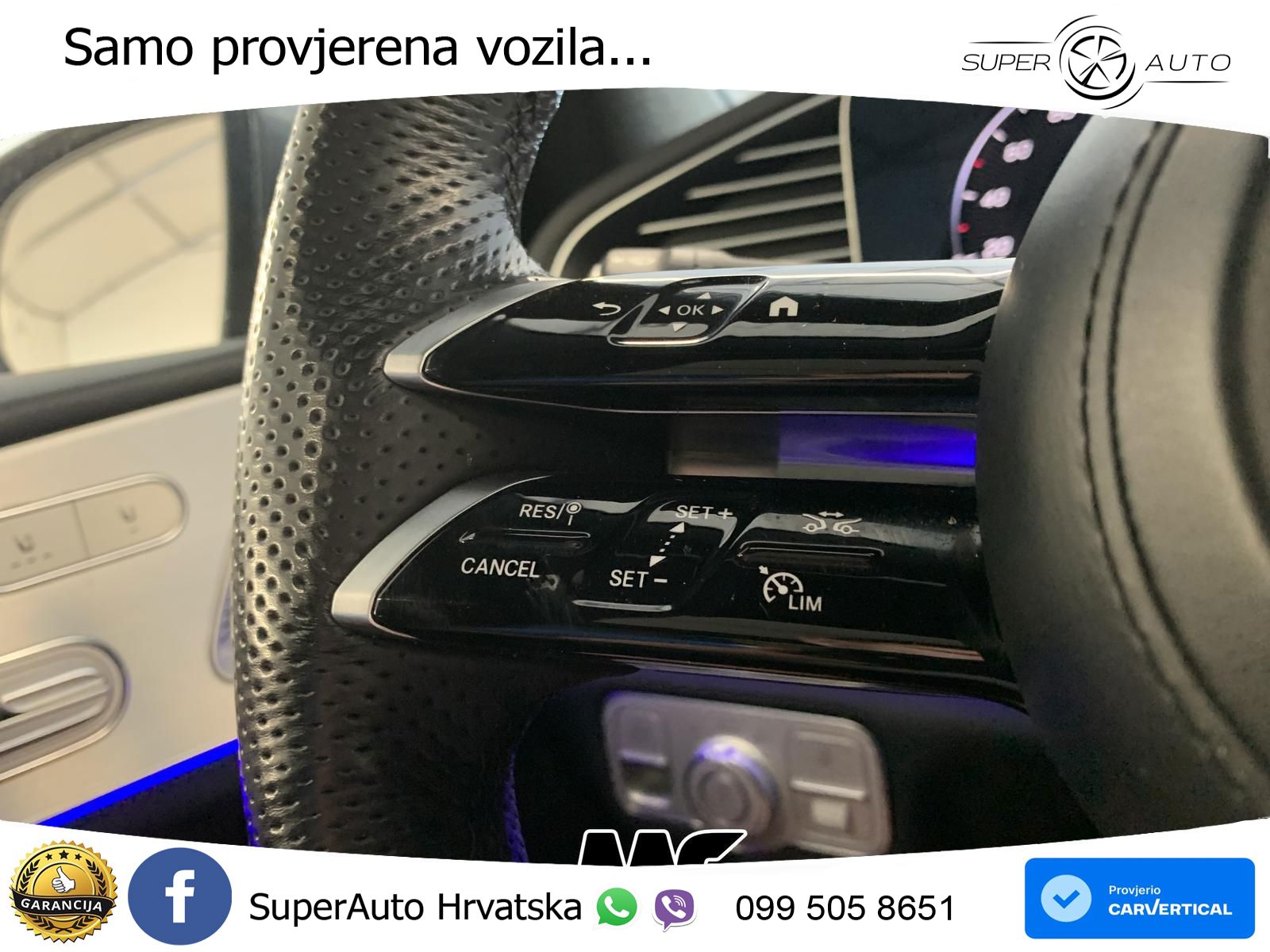 Mercedes GLE 300d (269 KS) EQ Boost 4MATIC 9G-TRONIC AMG ZRAČNI+ACC+GR SJED+360+PANO
