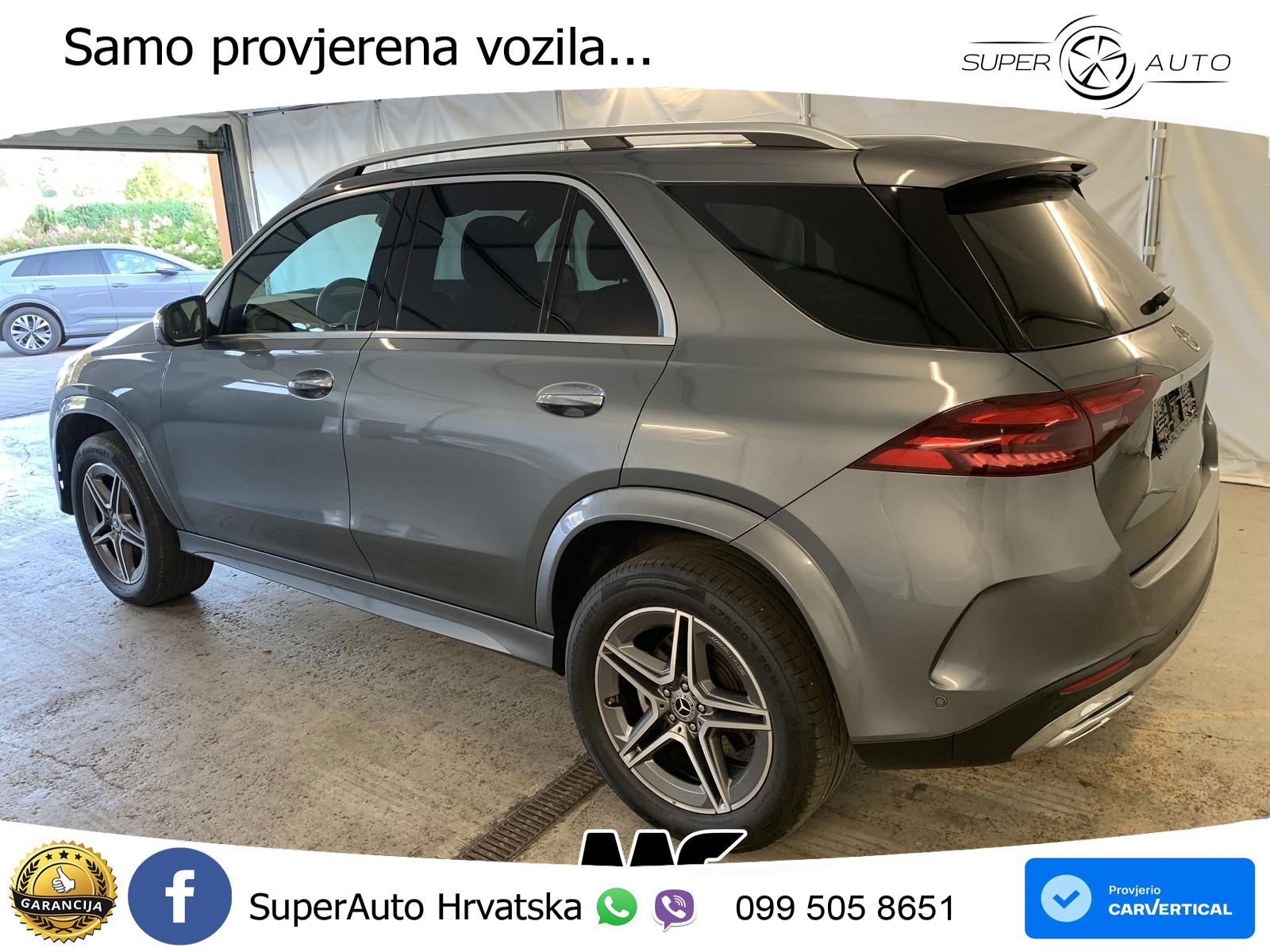 Mercedes GLE 300d (269 KS) EQ Boost 4MATIC 9G-TRONIC AMG ZRAČNI+ACC+GR SJED+360+PANO