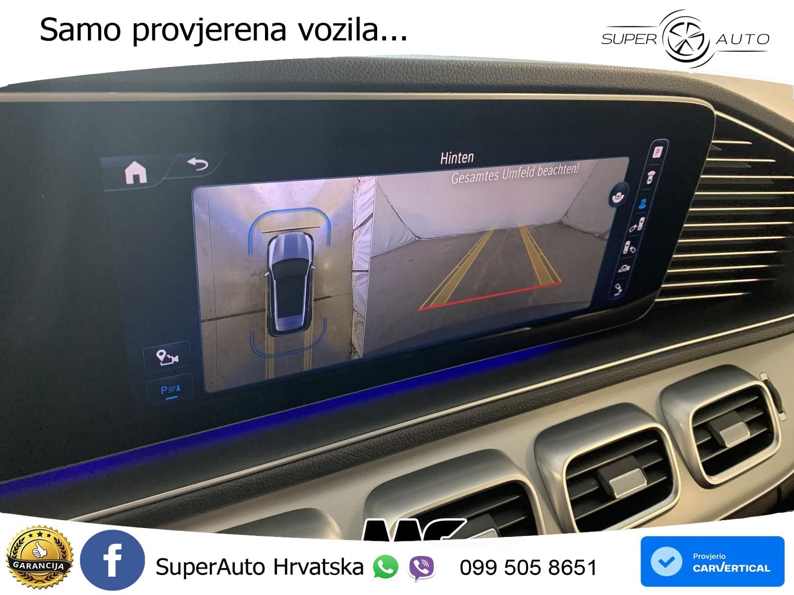 Mercedes GLE 300d (269 KS) EQ Boost 4MATIC 9G-TRONIC AMG ZRAČNI+ACC+GR SJED+360+PANO
