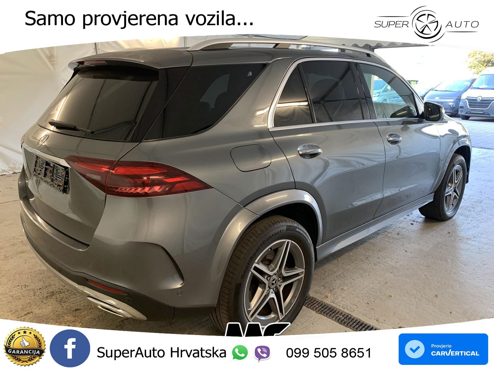 Mercedes GLE 300d (269 KS) EQ Boost 4MATIC 9G-TRONIC AMG ZRAČNI+ACC+GR SJED+360+PANO