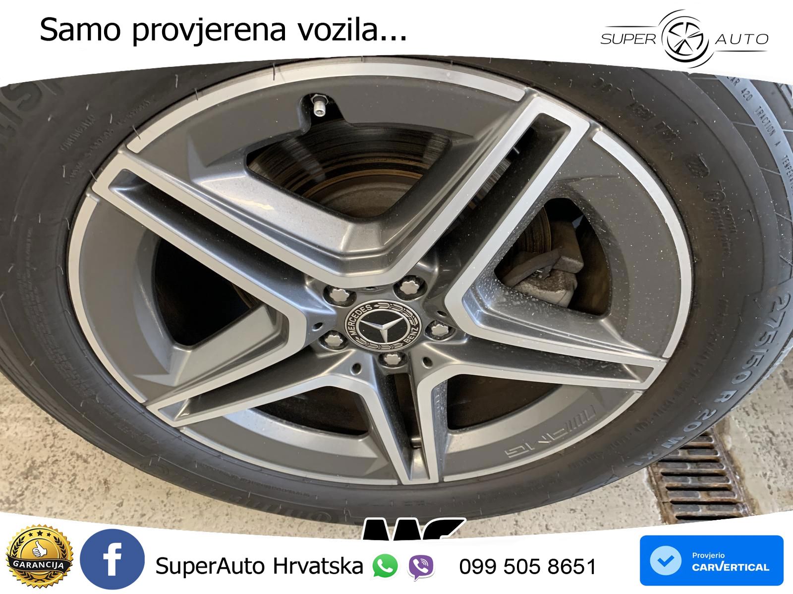 Mercedes GLE 300d (269 KS) EQ Boost 4MATIC 9G-TRONIC AMG ZRAČNI+ACC+GR SJED+360+PANO