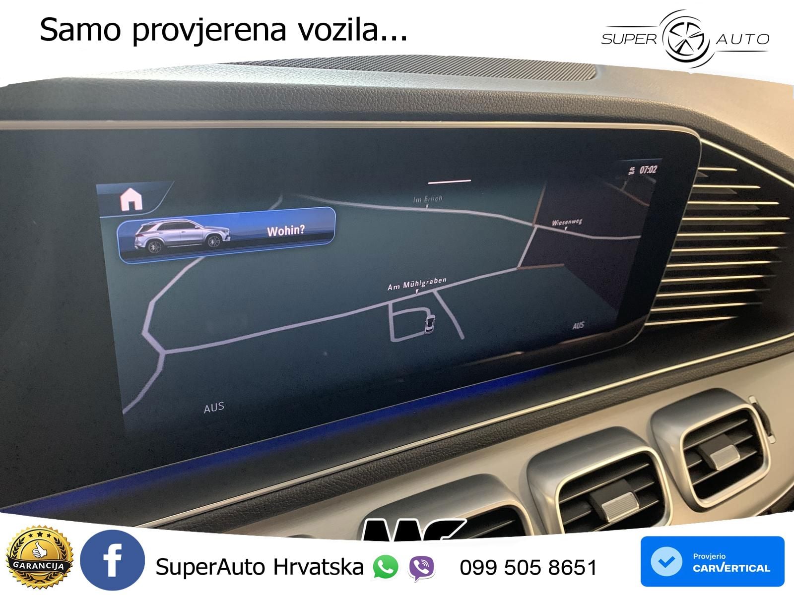 Mercedes GLE 300d (269 KS) EQ Boost 4MATIC 9G-TRONIC AMG ZRAČNI+ACC+GR SJED+360+PANO