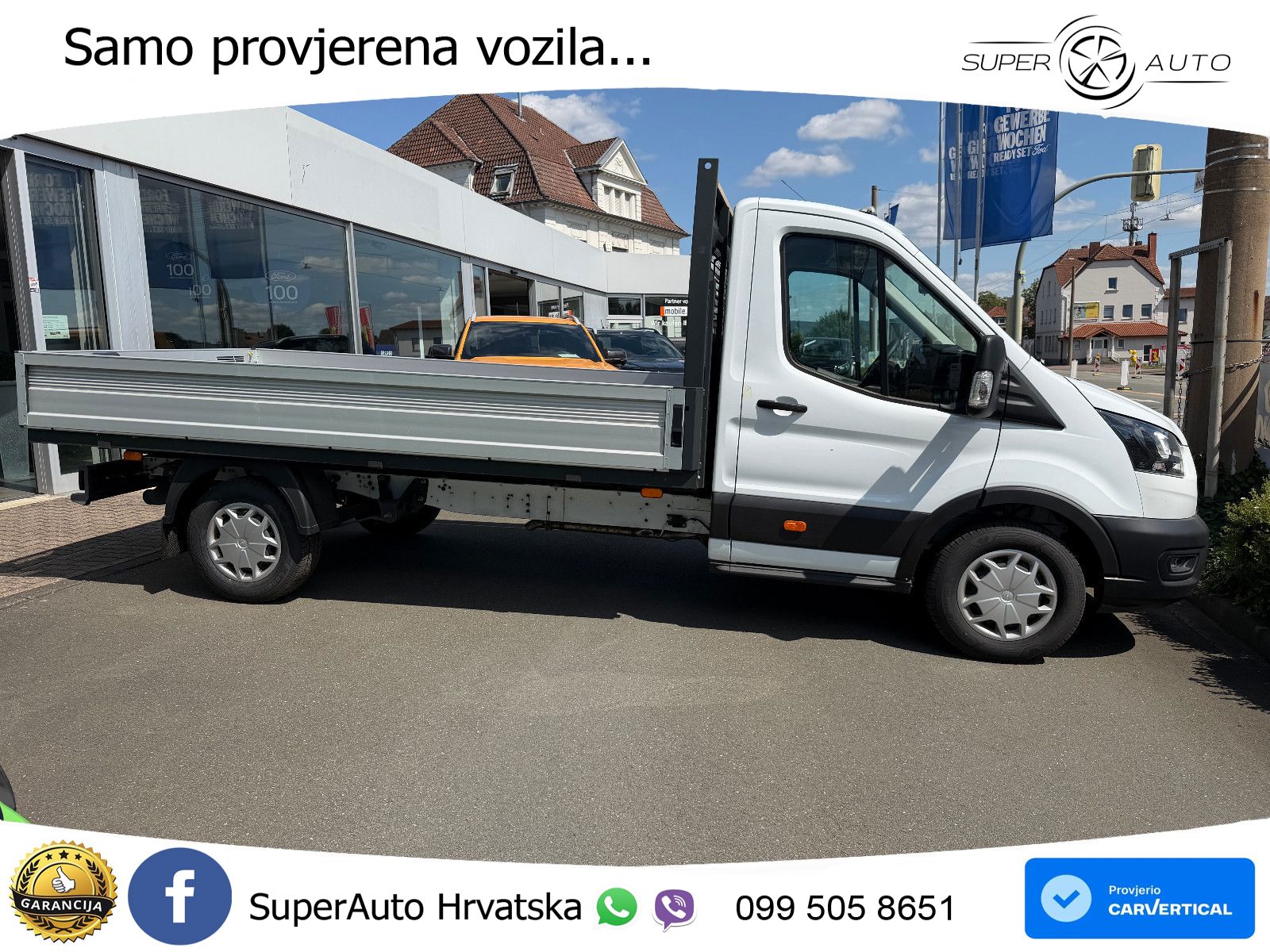 Ford Transit Pritsche 350 L3 Einzelkabine Trend 131 KS