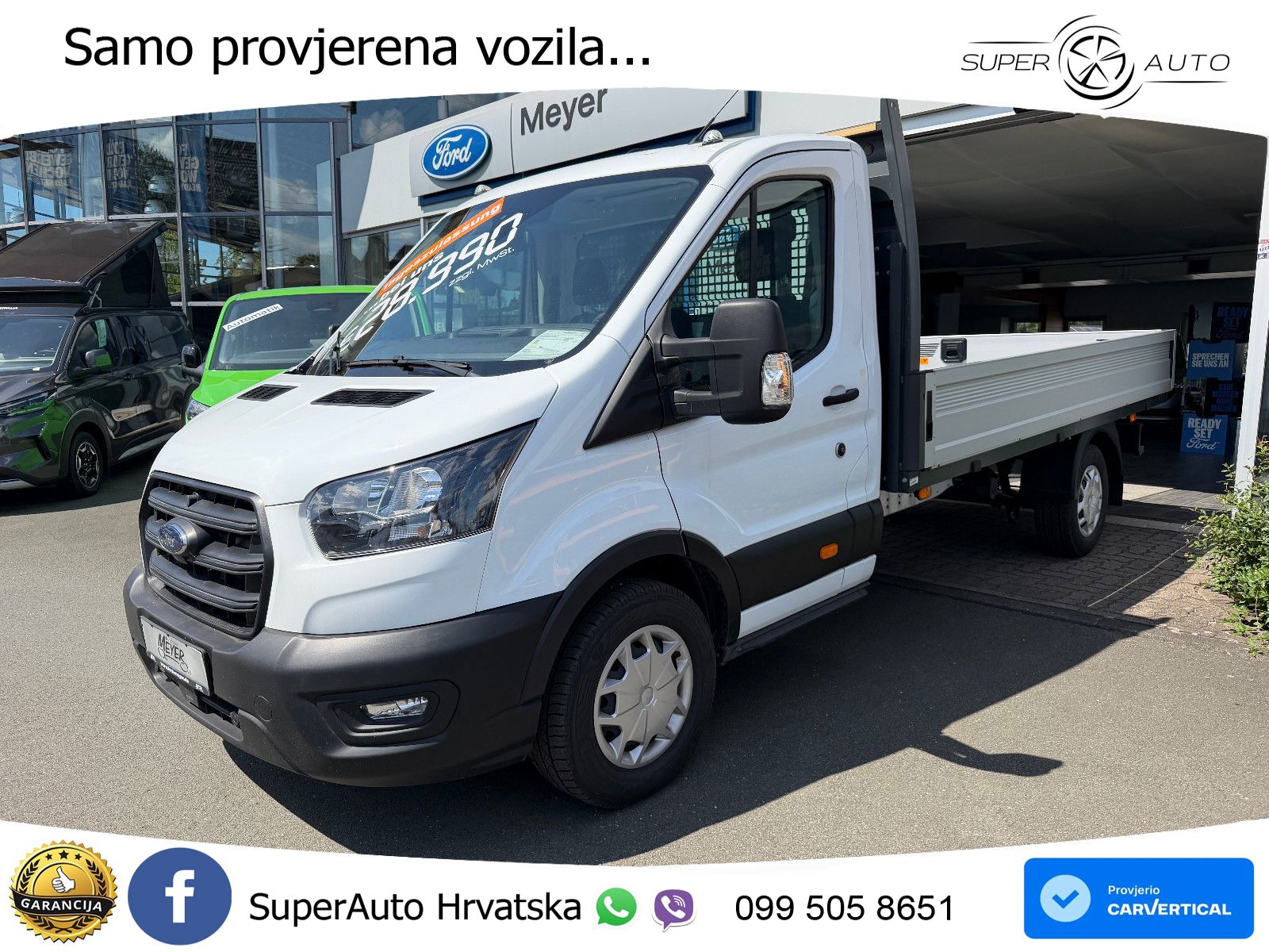 Ford Transit Pritsche 350 L3 Einzelkabine Trend 131 KS