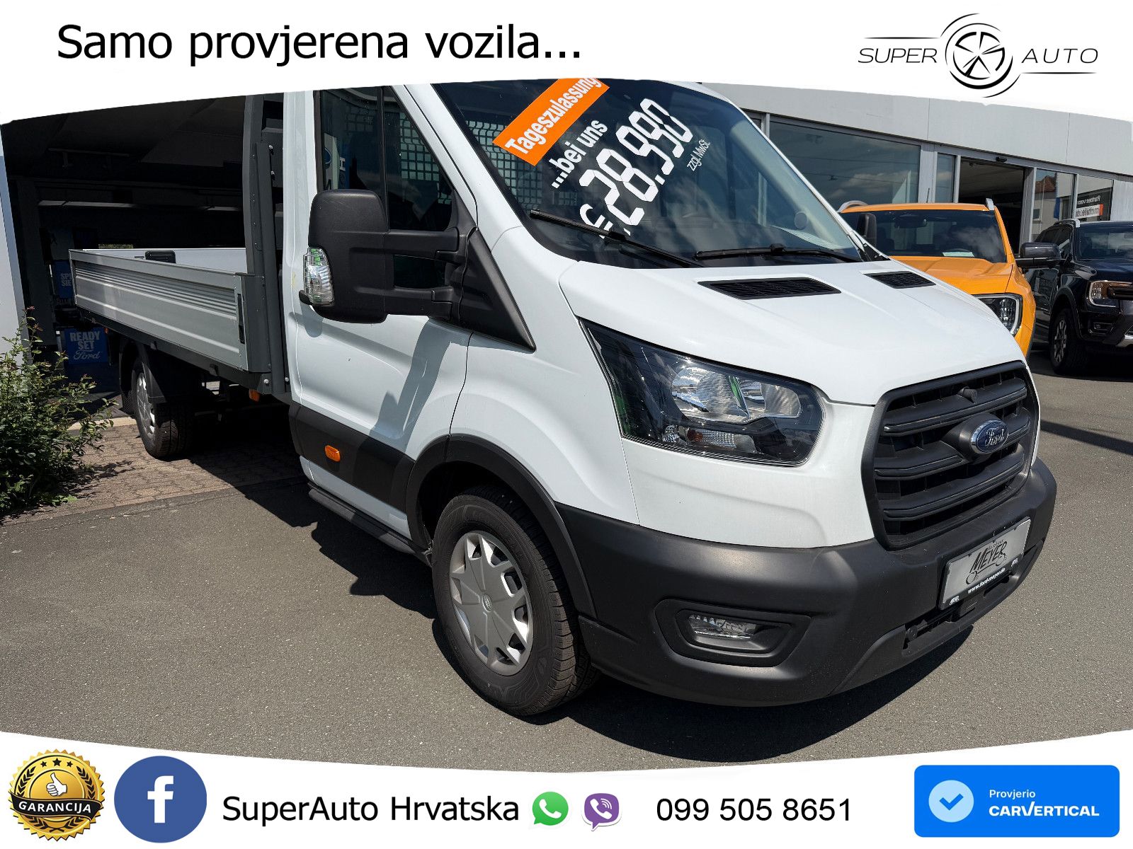 Ford Transit Pritsche 350 L3 Einzelkabine Trend 131 KS