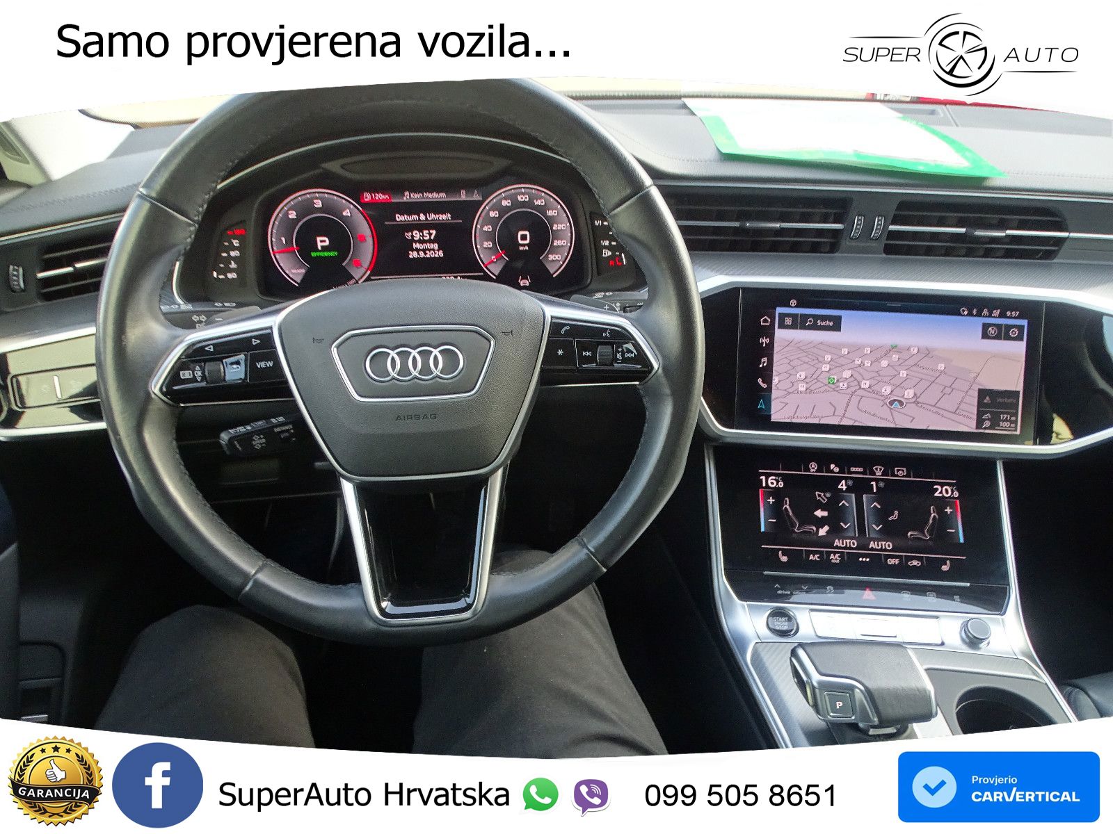 Audi A6 50 TDI V6 (286 KS) quattro tiptronic S line LED+GR SJED+ACC