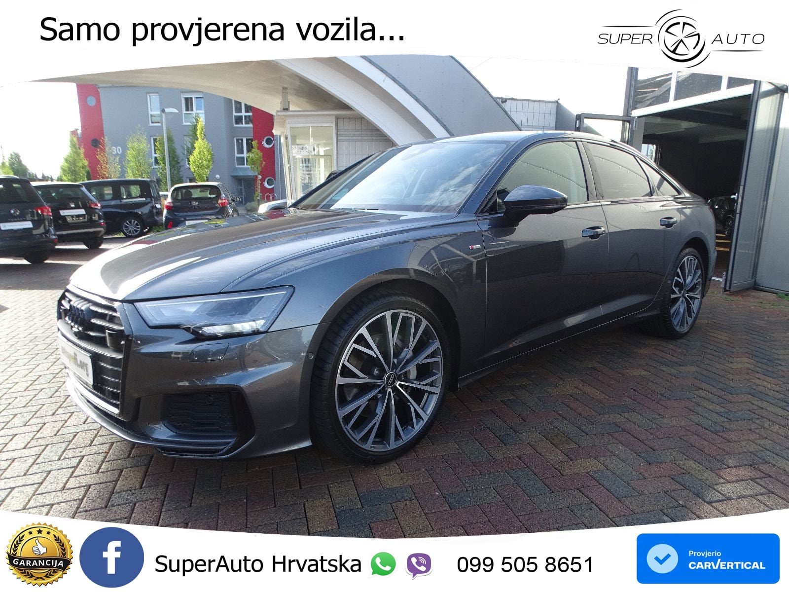 Audi A6 50 TDI V6 (286 KS) quattro tiptronic S line LED+GR SJED+ACC