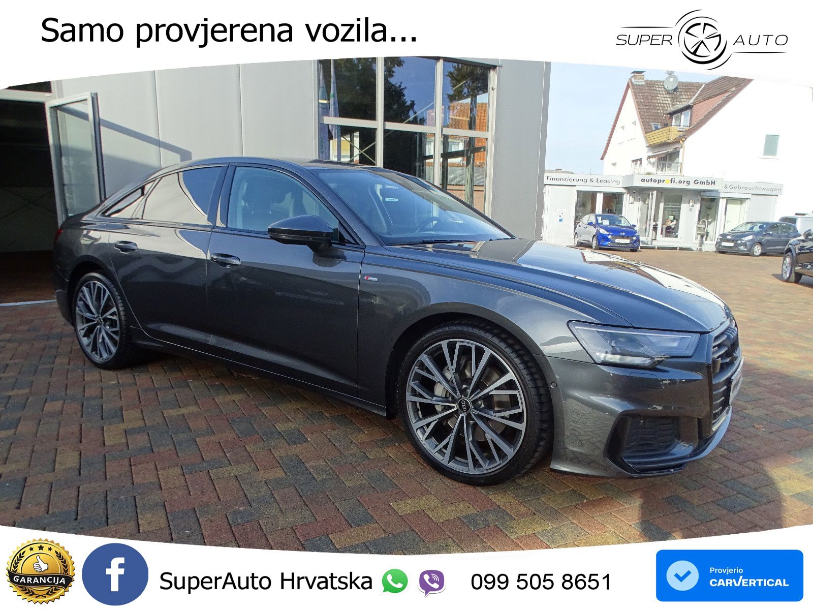 Audi A6 50 TDI V6 (286 KS) quattro tiptronic S line LED+GR SJED+ACC
