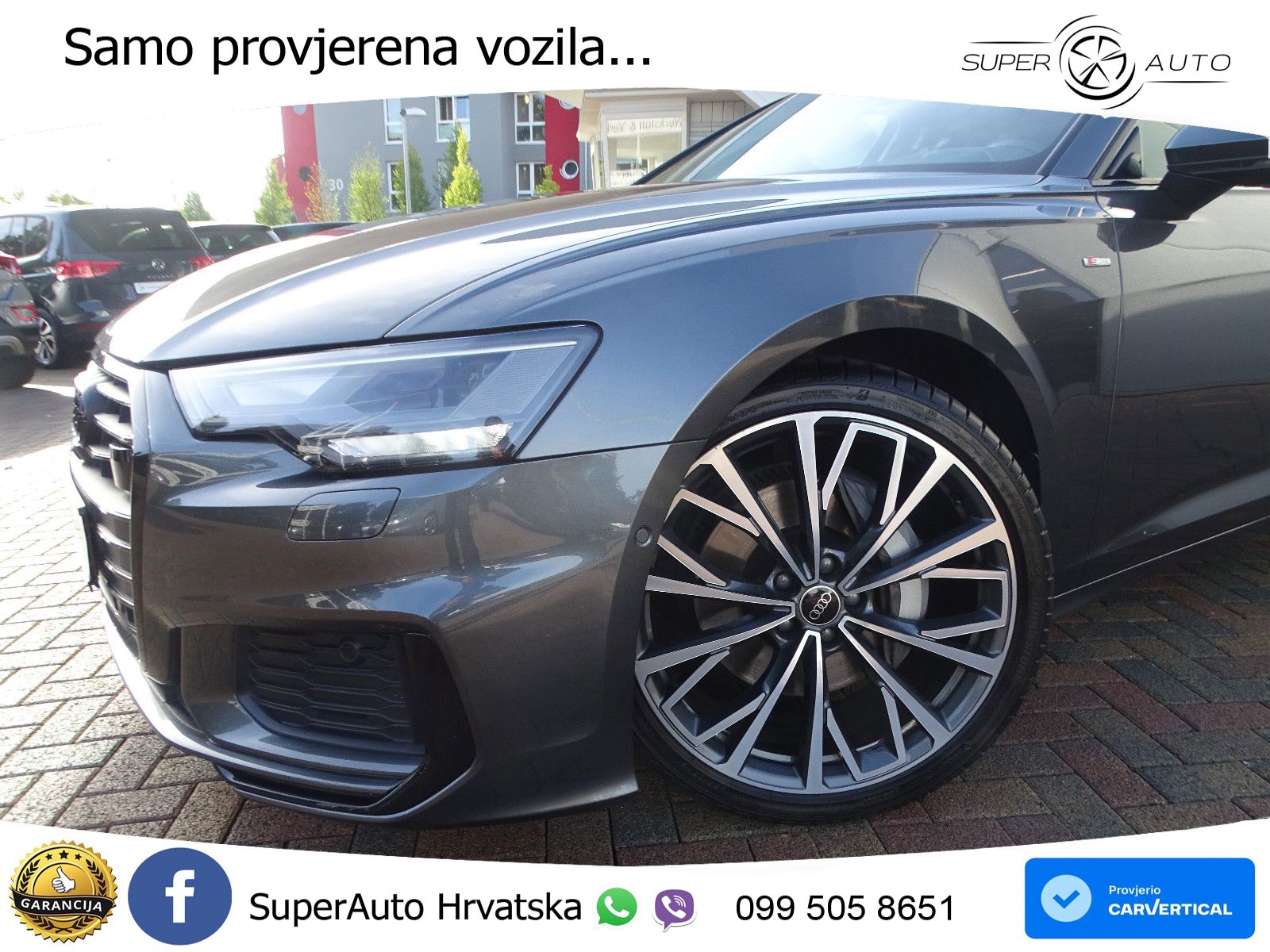 Audi A6 50 TDI V6 (286 KS) quattro tiptronic S line LED+GR SJED+ACC